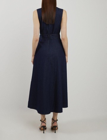 Rochie lunga Karen Millen, albastru