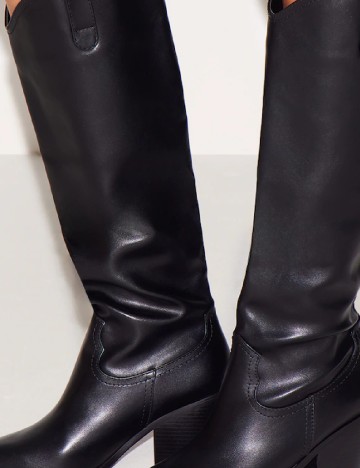 Cizme PrettyLittleThing, negru