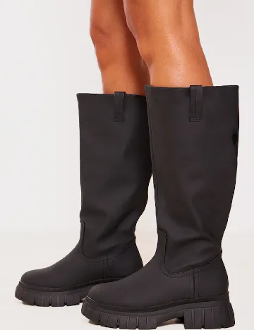 Cizme PrettyLittleThing, negru Negru