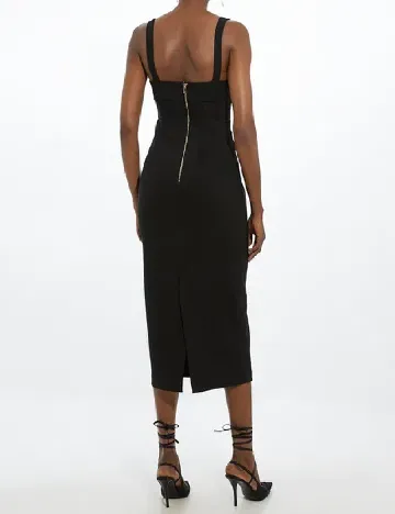 Rochie medie Karen Millen, negru Negru