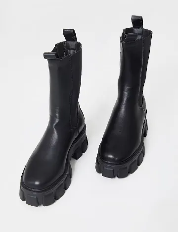Ghete PrettyLittleThing, negru Negru