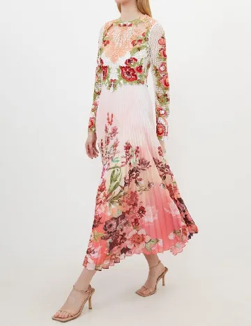 Rochie lunga Karen Millen, floral print Floral print