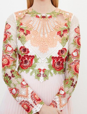 Rochie lunga Karen Millen, floral print