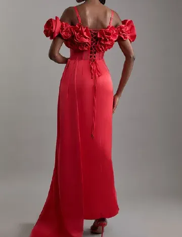Rochie lunga Karen Millen, rosu Rosu
