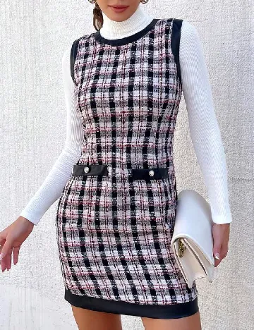 Rochie scurta Samdan, mix culori Mix culori