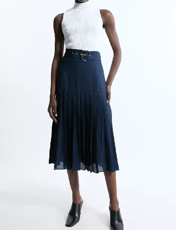 Fusta Karen Millen, albastru Albastru