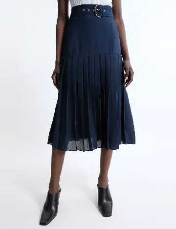Fusta Karen Millen, albastru Albastru