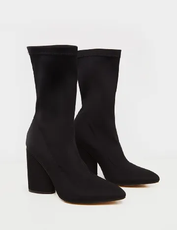 Botine PrettyLittleThing, negru Negru