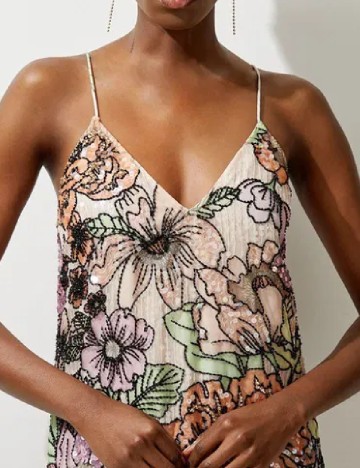 Rochie medie Karen Millen, floral