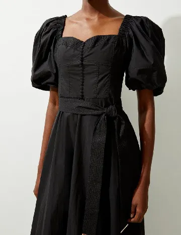 Rochie medie Karen Millen, negru Negru