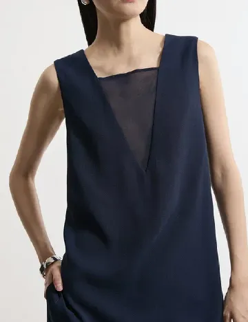 Bluza Karen Millen, bleumarin Albastru