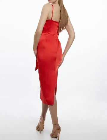 Rochie medie Karen Millen, rosu Rosu