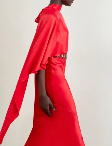 Rochie lunga Karen Millen, rosu Rosu
