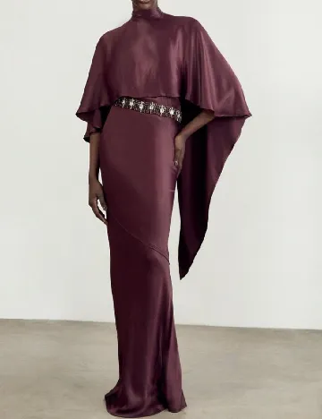 Rochie lunga Karen Millen, mov inchis Mov