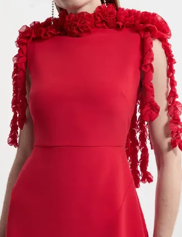 Rochie scurta Karen Millen, rosu Rosu