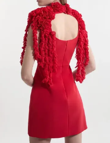 Rochie scurta Karen Millen, rosu Rosu