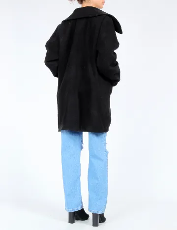 Palton SHEIN, negru Negru