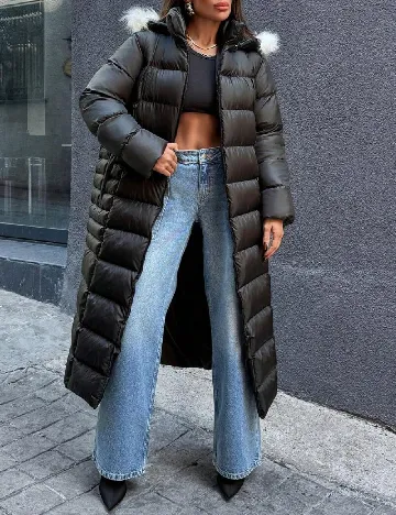 Geaca SHEIN, negru Negru