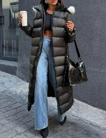 Geaca SHEIN, negru Negru