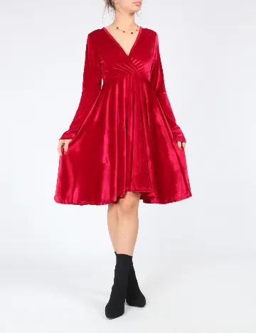 Rochie scurta SHEIN, rosu Rosu