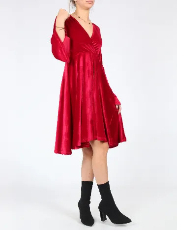 Rochie scurta SHEIN, rosu Rosu