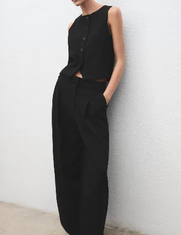 Vesta Mango, negru Negru