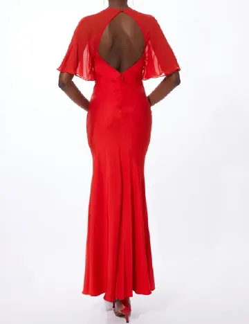 Rochie lunga Karen Millen, rosu Rosu