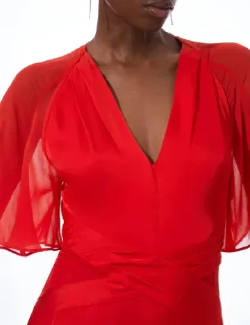 Rochie lunga Karen Millen, rosu Rosu