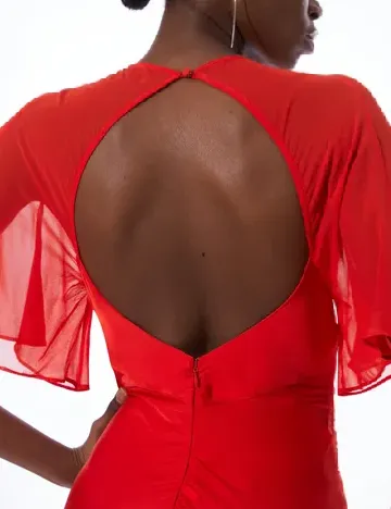 Rochie lunga Karen Millen, rosu Rosu