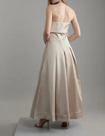 Rochie lunga Karen Millen, crem