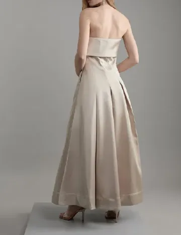 Rochie lunga Karen Millen, crem Crem