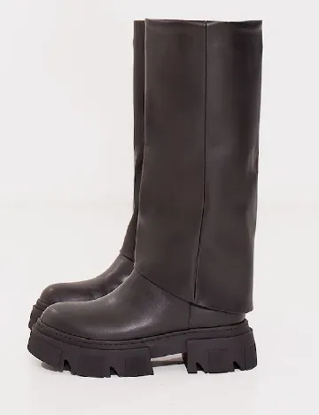 Cizme PrettyLittleThing, negru Negru