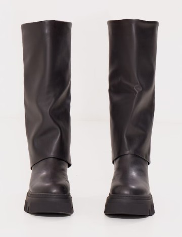 Cizme PrettyLittleThing, negru