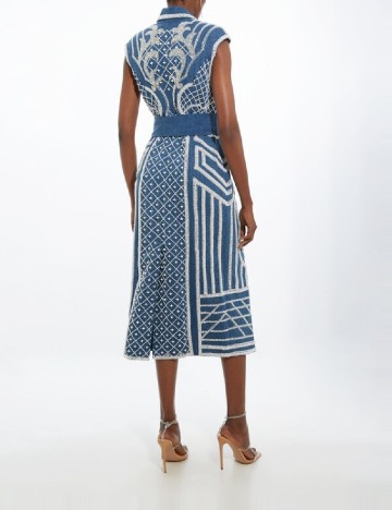 Rochie medie Karen Millen, albastru