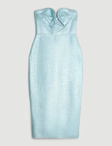 Rochie medie Karen Millen, albastru Albastru