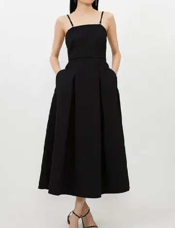 Rochie medie Karen Millen, negru Negru