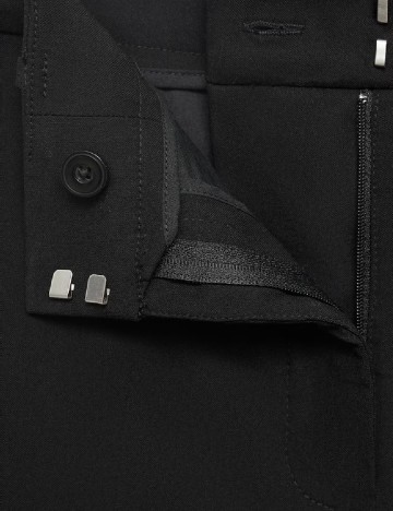Pantaloni Mango, negru