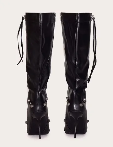 Cizme PrettyLittleThing, negru Negru