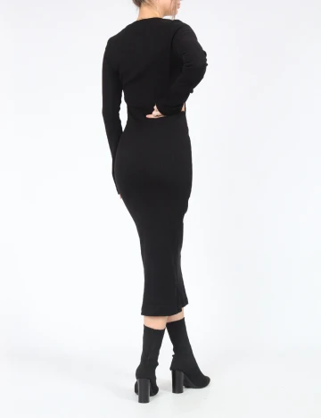 Rochie lunga SHEIN, negru Negru