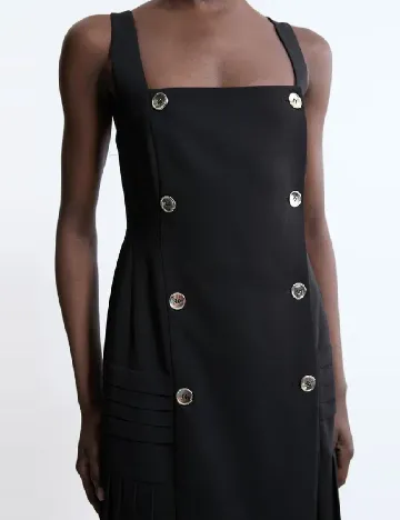 Rochie lunga Karen Millen, negru Negru