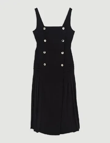 Rochie lunga Karen Millen, negru Negru