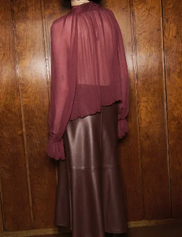 Bluza Mango, visiniu Rosu