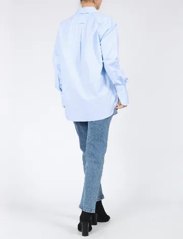 Camasa Oversize Mango, albastru Albastru