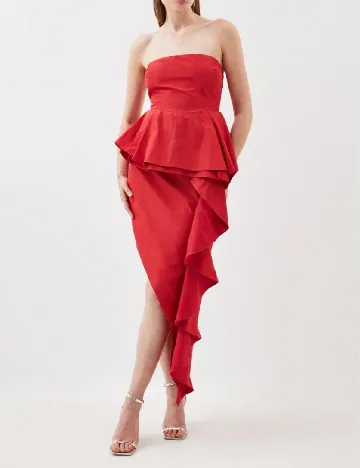 Rochie medie Karen Millen, rosu Rosu