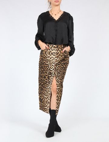 Fusta SHEIN, animal print