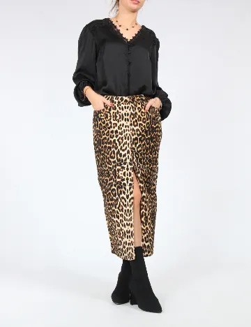 Fusta SHEIN, animal print Animal print