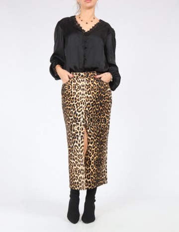 Fusta SHEIN, animal print