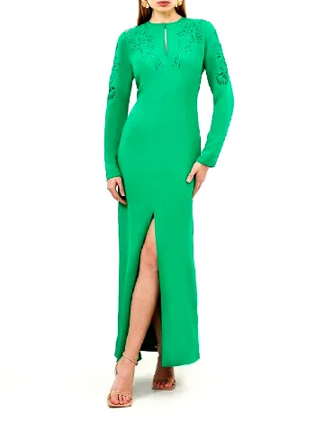 Rochie lunga Karen Millen, verde Verde