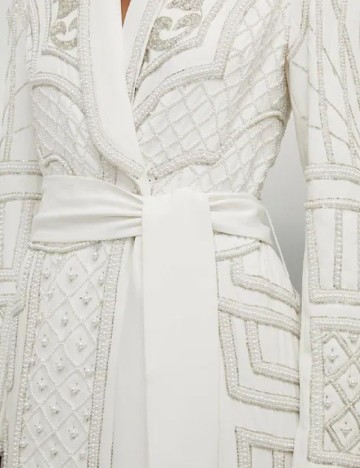 Rochie medie Karen Millen, alb