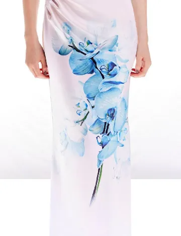 Rochie lunga Karen Millen, alb Alb